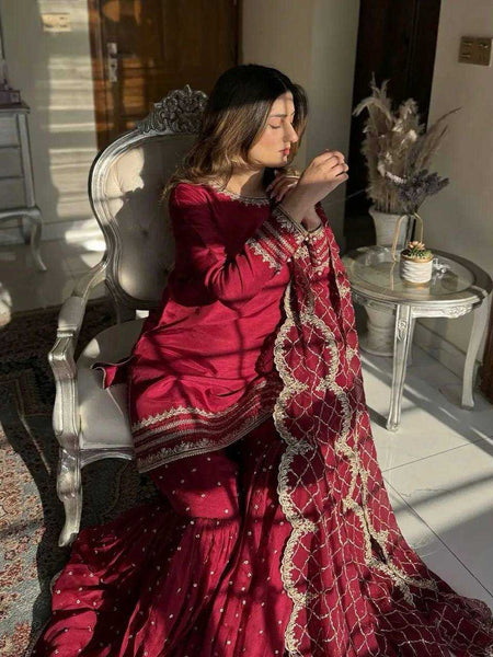 Faux Georgette RIN197 4577 Suits & Dresses Wholesale Party wear suits Wedding Suits Bridal Wedding Dresses