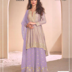 Faux Georgette RIN197 4601 Suits & Dresses Wedding Collections Festive Collections Wholesale Sharara Salwar Suits Georgette Suit Bridal Wedding Dresses