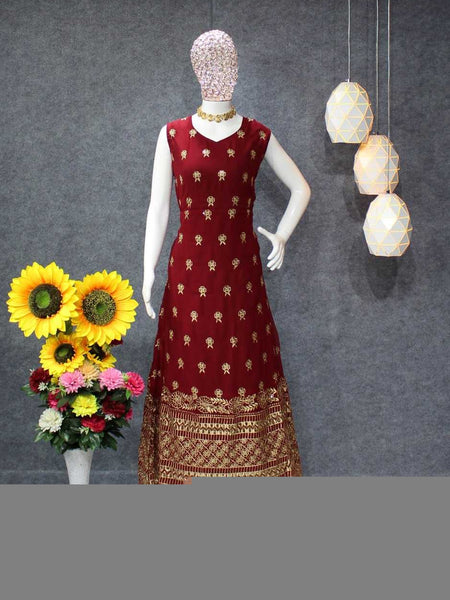 Faux Georgette RIN207 1221 Gowns Wholesale Printed Gowns Fancy Gowns Party Gowns