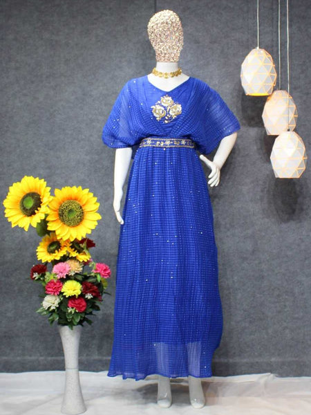 Faux Georgette RIN207 3013 Gowns Wholesale Printed Gowns Fancy Gowns Anarkali Gown Long Gowns