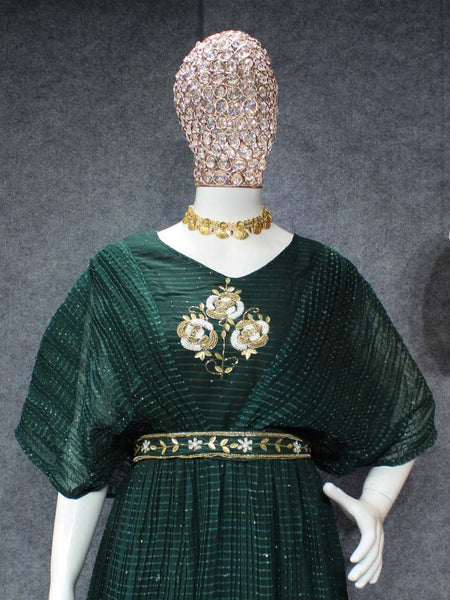 Faux Georgette RIN207 3013 Gowns Wholesale Printed Gowns Fancy Gowns Anarkali Gown Long Gowns