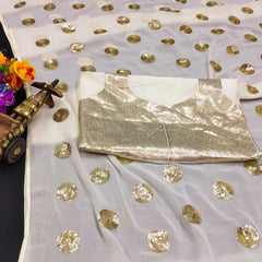 Georgette KESH416 JR-589 Sarees Bollywood Collections Festive Collections Wholesale Designer Sarees Georgette Sarees Holi Collections