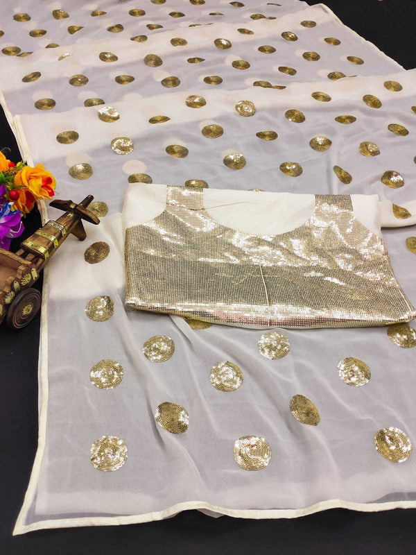 Georgette KESH416 JR-589 Sarees Bollywood Collections Festive Collections Wholesale Designer Sarees Georgette Sarees Holi Collections