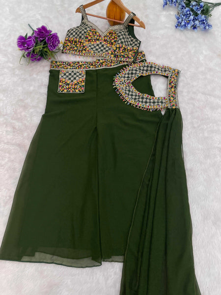 Georgette KESH481 1414 Suits & Dresses Wholesale Indo Western Dresses Party wear suits Designer Suits