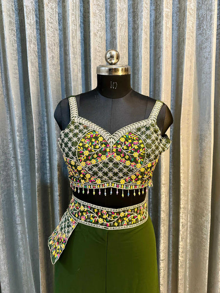 Georgette KESH481 1414 Suits & Dresses Wholesale Indo Western Dresses Party wear suits Designer Suits