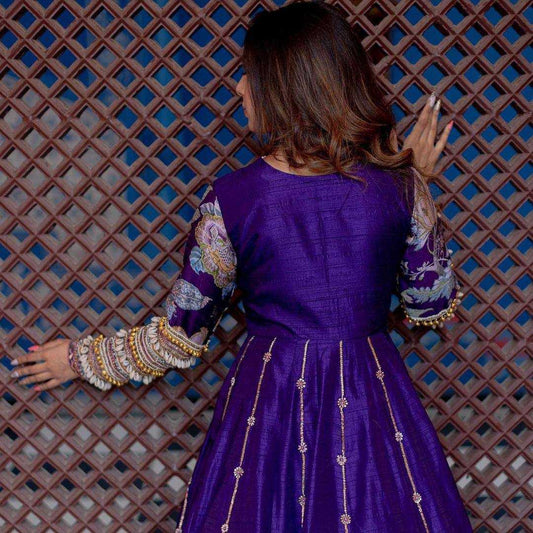 Georgette KESH492 1119 Gowns Wholesale Fancy Gowns Embroidery Gowns Anarkali Gown Party Gowns Long Gowns