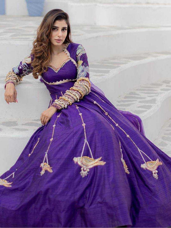 Georgette KESH492 1119 Gowns Wholesale Fancy Gowns Embroidery Gowns Anarkali Gown Party Gowns Long Gowns