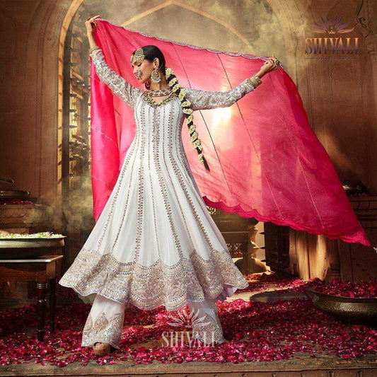 Georgette KESH492 1224 Gowns Wholesale Embroidery Gowns Anarkali Gown Party Gowns Long Gowns Sequin Gowns