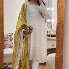 Georgette KESH495 Moti Work Suits & Dresses Wholesale Ladies Suits Embroidery Suits Handwork Suits