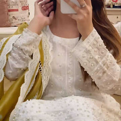 Georgette KESH495 Moti Work Suits & Dresses Wholesale Ladies Suits Embroidery Suits Handwork Suits