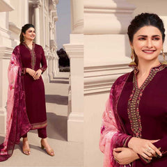 GEORGETTE RIN131 12938 SUITS & DRESSES WHOLESALE WEDDING EMBROIDERY GEORGETTE PRACHI DESAI SUITS