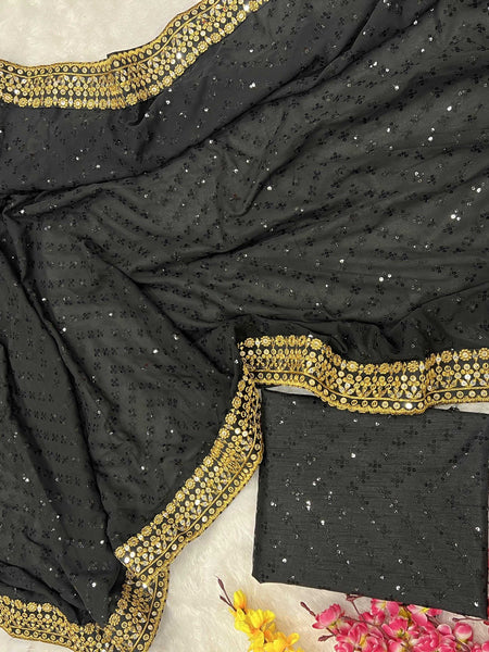Georgette RIN151 5268 Bollywood Collections Wholesale Kriti Sanon Sarees