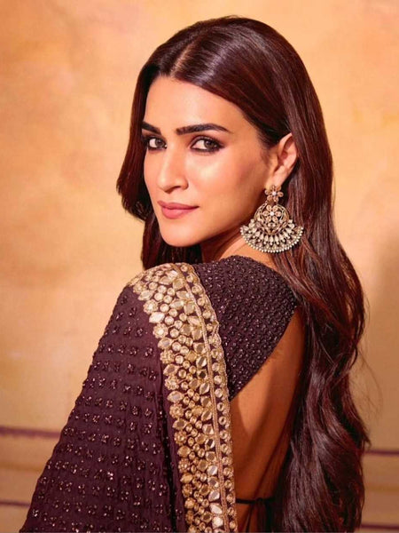 Georgette RIN151 5268 Bollywood Collections Wholesale Kriti Sanon Sarees