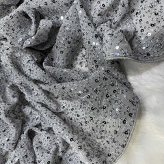 GEORGETTE RIN151 5394 SAREES WHOLESALE DESIGNER PARTY WEAR SEQUENCE SAREES