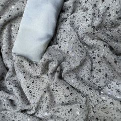 GEORGETTE RIN151 5394 SAREES WHOLESALE DESIGNER PARTY WEAR SEQUENCE SAREES