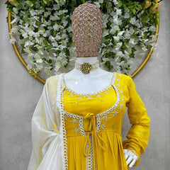 GEORGETTE RIN169 - 5584 SUIT WHOLESALE ALIA CUT,ANARKALI,GEORGETTE SUIT