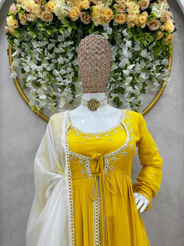 GEORGETTE RIN169 - 5584 SUIT WHOLESALE ALIA CUT,ANARKALI,GEORGETTE SUIT