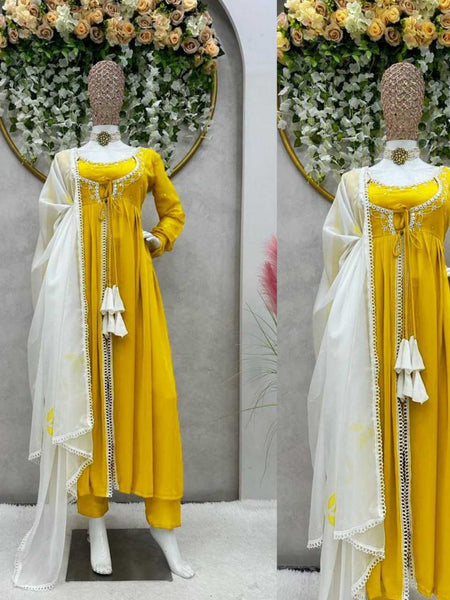 GEORGETTE RIN169 - 5584 SUIT WHOLESALE ALIA CUT,ANARKALI,GEORGETTE SUIT