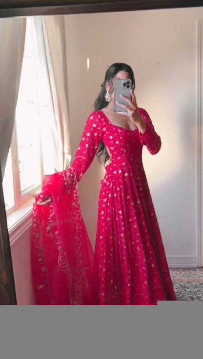 GEORGETTE RIN169 5681 GOWN WHOLESALE LONG,GEORGETTE,WEDDING GOWN