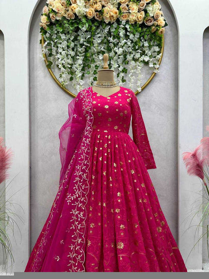 GEORGETTE RIN169 5681 GOWN WHOLESALE LONG,GEORGETTE,WEDDING GOWN