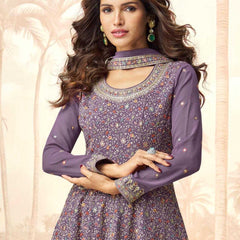 Georgette RIN184 AASHIRWAD-MOR BAGH Suits & Dresses Wedding Collections Festive Collections Wholesale Sharara Salwar Suits Georgette Suit Wedding Suits