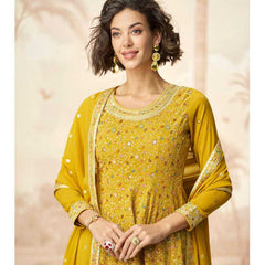 Georgette RIN184 AASHIRWAD-MOR BAGH Suits & Dresses Wedding Collections Festive Collections Wholesale Sharara Salwar Suits Georgette Suit Wedding Suits