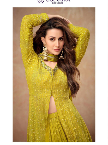 Georgette RIN184 FARINA Suits & Dresses Wedding Collections Festive Collections Wholesale Sharara Salwar Suits Georgette Suit Designer Suits