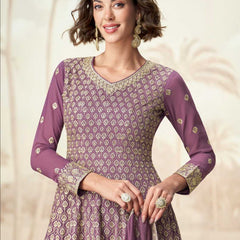 Georgette RIN184 JAISMIN Suits & Dresses Wedding Collections Festive Collections Wholesale Palazzo Suit Georgette Suit Wedding Suits