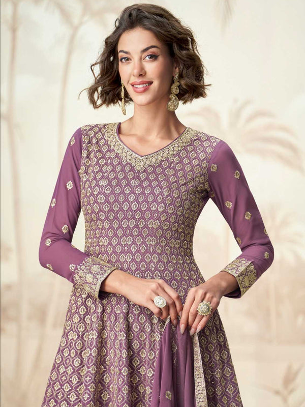 Georgette RIN184 JAISMIN Suits & Dresses Wedding Collections Festive Collections Wholesale Palazzo Suit Georgette Suit Wedding Suits