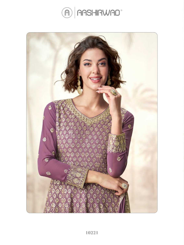 Georgette RIN184 JAISMIN Suits & Dresses Wedding Collections Festive Collections Wholesale Palazzo Suit Georgette Suit Wedding Suits