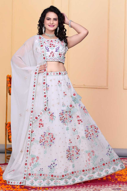 Georgette RIN197 2761 Lehengas Wholesale Designer Lehenga Fancy Lehenga Embroidered Lehenga