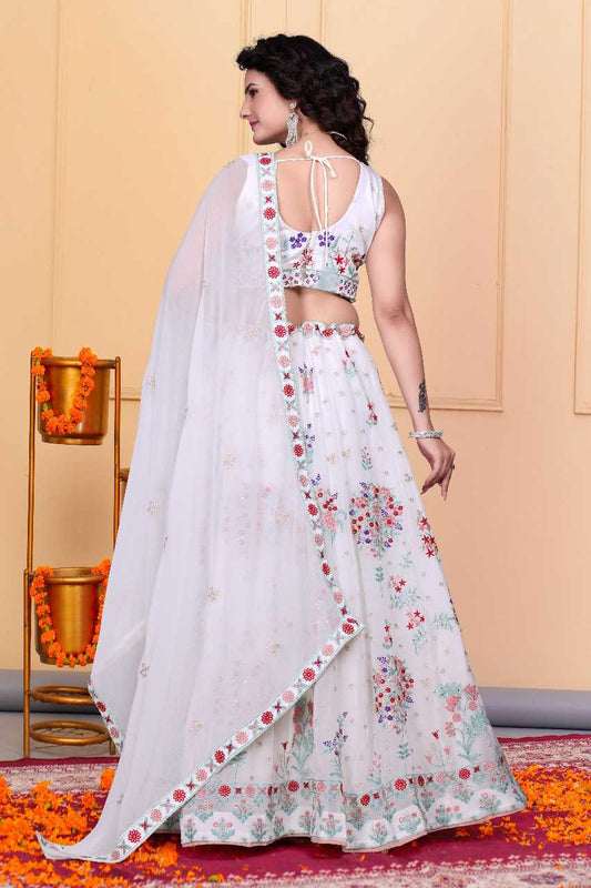 Georgette RIN197 2761 Lehengas Wholesale Designer Lehenga Fancy Lehenga Embroidered Lehenga