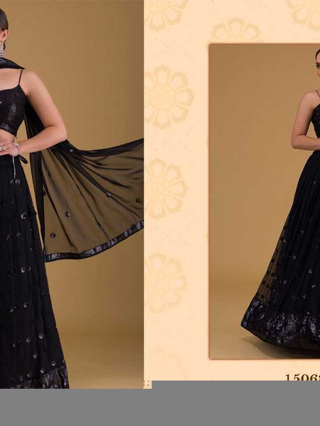 Georgette RIN197 2800 Lehengas Wholesale Designer Lehenga Bridal Lehenga Embroidered Lehenga