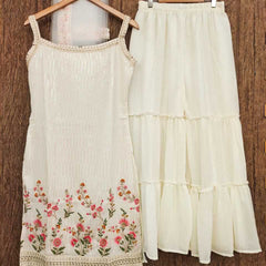 Georgette RIN197 MALAIKA ARORA-001 Suits & Dresses Wedding Collections Bollywood Collections Wholesale Georgette Suit Malaika Arora Sarees Designer Suits