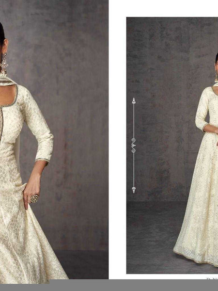 Georgette RIN197 SAYURI DESIGNER AMEENA Gowns Wholesale Printed Gowns Anarkali Gown Party Gowns Long Gowns