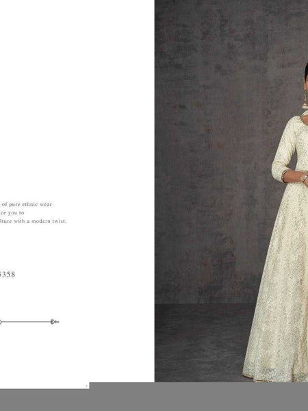 Georgette RIN197 SAYURI DESIGNER AMEENA Gowns Wholesale Printed Gowns Anarkali Gown Party Gowns Long Gowns