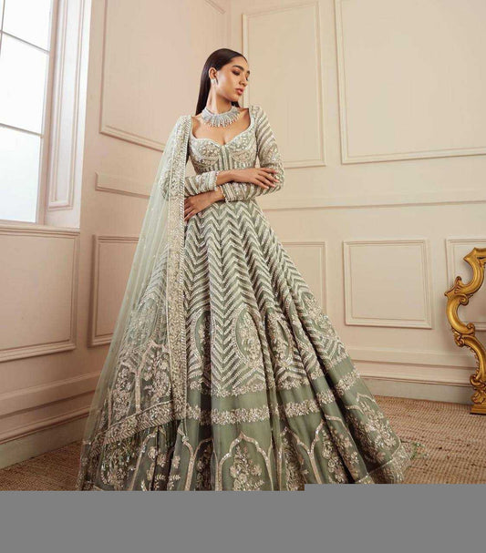 Georgette RIN213 H47 Lehengas Wholesale Designer Lehenga Georgette Lehenga Zari Work Lehenga