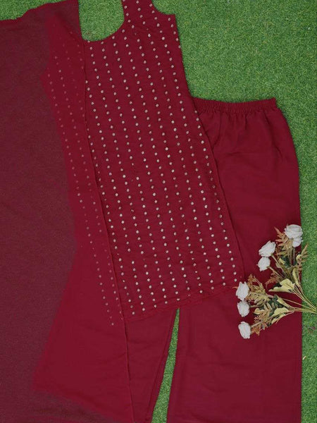 Georgette RIN226 SOFT WITH SEQUNCE Suits & Dresses Wholesale Ladies Suits Embroidery Suits Palazzo Suit Wedding guest dresses