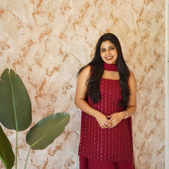 Georgette RIN226 SOFT WITH SEQUNCE Suits & Dresses Wholesale Ladies Suits Embroidery Suits Palazzo Suit Wedding guest dresses