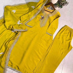 Heavy Roman Silk RIN110 351 Suits & Dresses Wholesale Ladies Suits Embroidery Suits Party wear suits