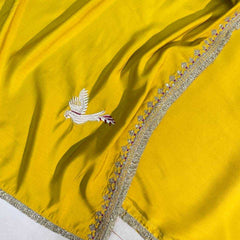 Heavy Roman Silk RIN110 351 Suits & Dresses Wholesale Ladies Suits Embroidery Suits Party wear suits