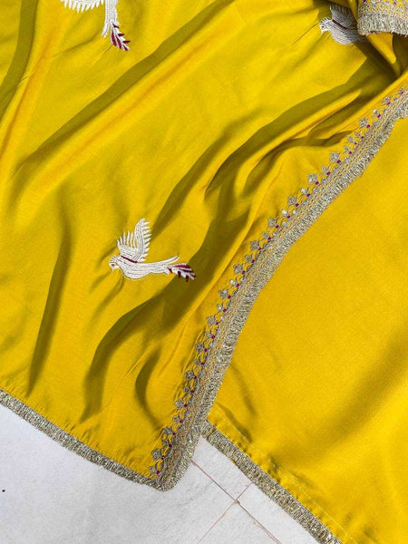 Heavy Roman Silk RIN110 351 Suits & Dresses Wholesale Ladies Suits Embroidery Suits Party wear suits