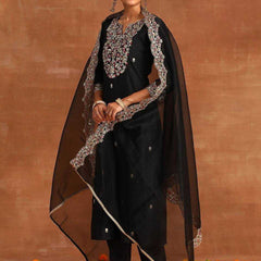 Heavy Roman Silk RIN131 DT-23 Suits & Dresses Wholesale Alia Cut Suits Designer Suits Embroidered Suits