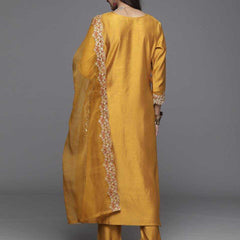 Heavy Roman Silk RIN131 DT-23 Suits & Dresses Wholesale Alia Cut Suits Designer Suits Embroidered Suits