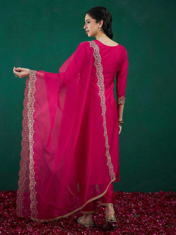 Heavy Roman Silk RIN131 DT-23 Suits & Dresses Wholesale Alia Cut Suits Designer Suits Embroidered Suits