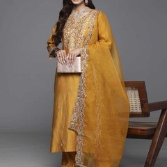 Heavy Roman Silk RIN131 DT-23 Suits & Dresses Wholesale Alia Cut Suits Designer Suits Embroidered Suits