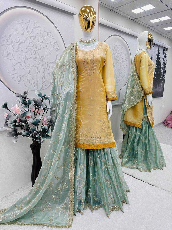 Jimmy Choo KESH490 636 Suits & Dresses Wholesale Ladies Suits Sharara Salwar Suits Designer Suits