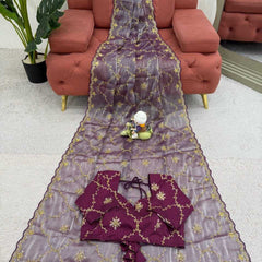 Jimmy Choo RIN133 561 Sarees Wholesale Fancy Sarees Sequence Sarees Weightless Sarees