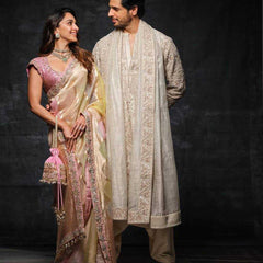 Jimmy Choo RIN215 467 Sarees Bollywood Collections Wholesale Printed Sarees Embroidered Sarees Lace Border Sarees Kiara Advani Sarees