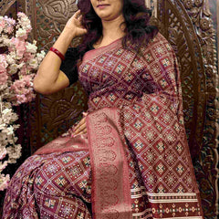 Kanjivaram Silk RIN145 MAHIRA Silk Sarees Wholesale Dola Silk Sarees Kanjeevaram Sarees Printed Silk Saree